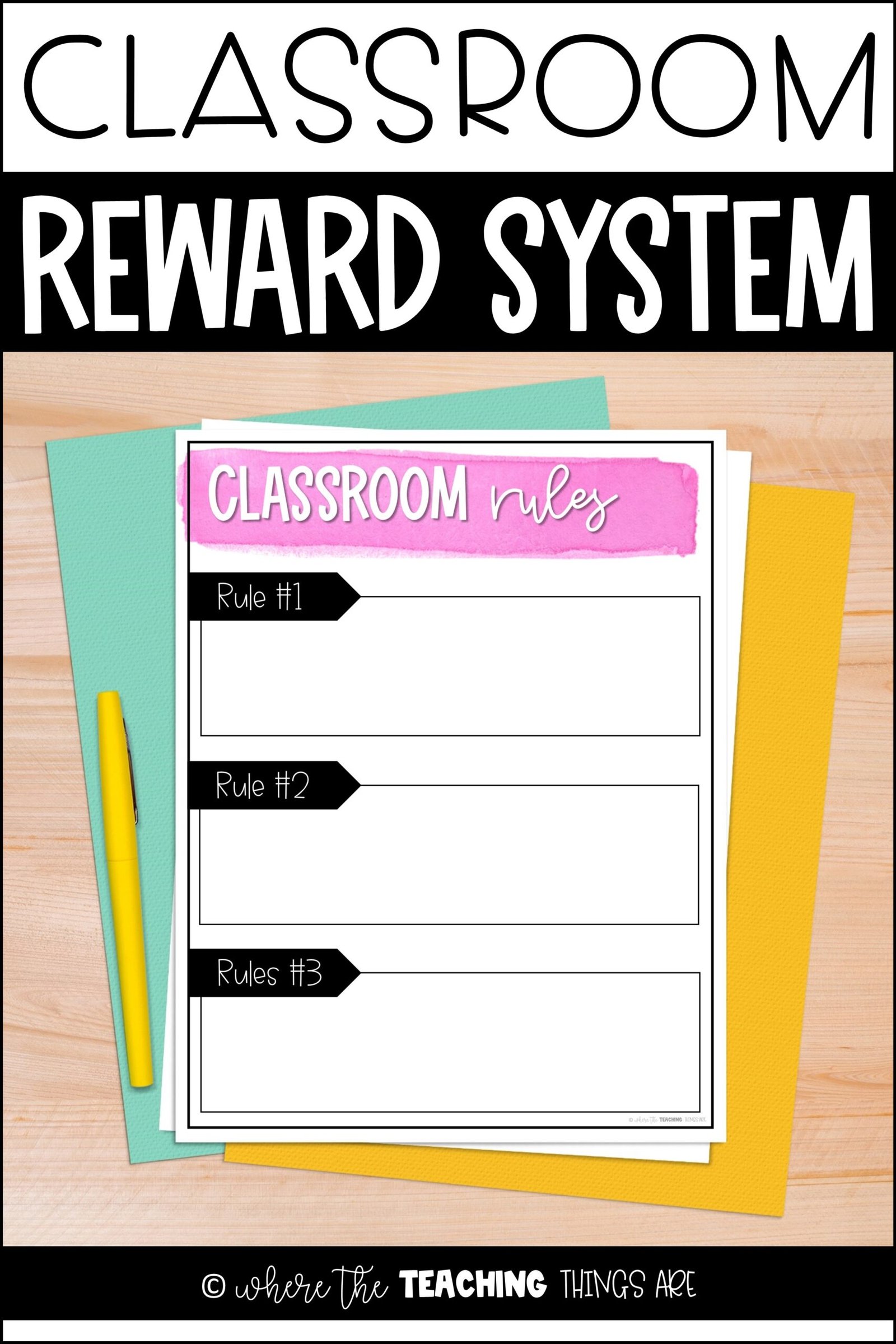 Classroom Rules and Rewards