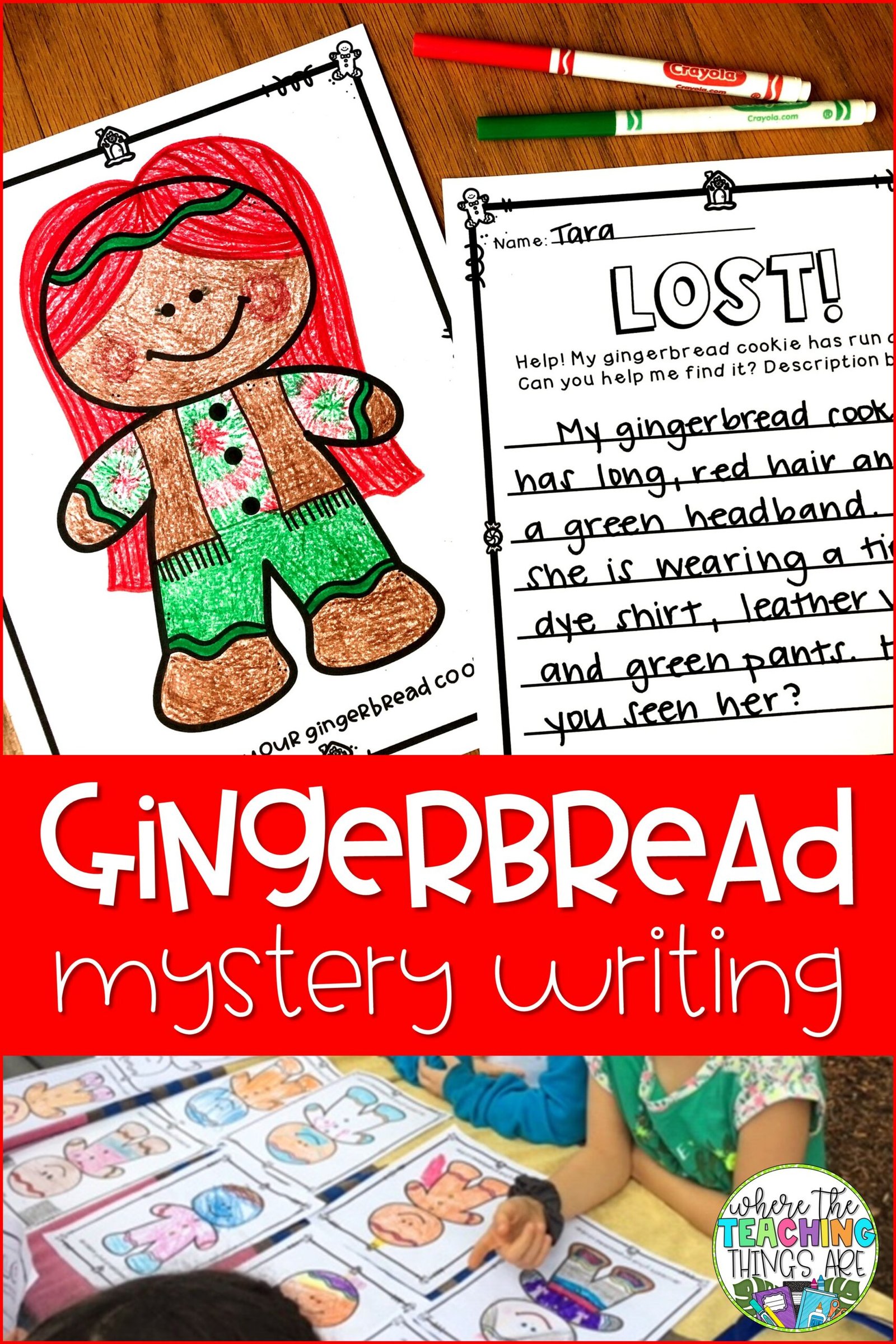 Gingerbread Mystery Writing