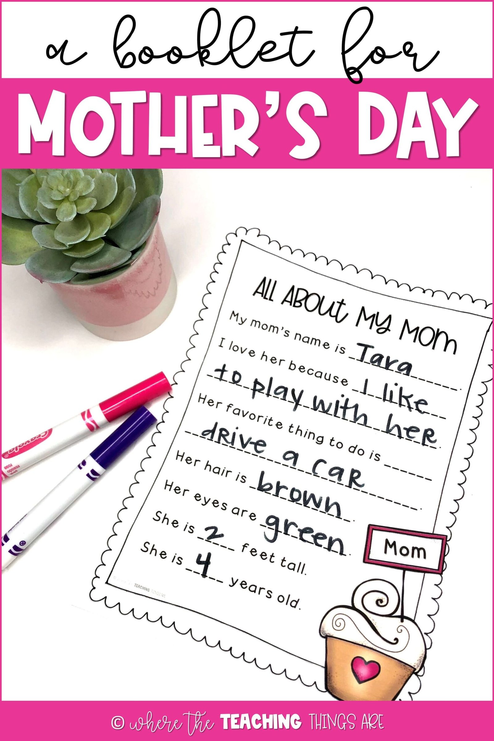 Cute Mother’s Day Booklet